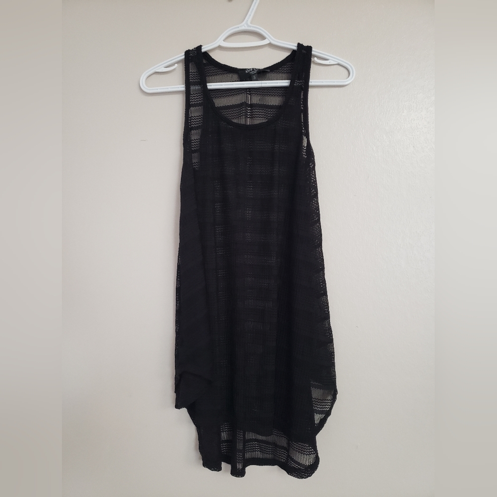 Black Knit Bikini cover up. EUC. Sz. S